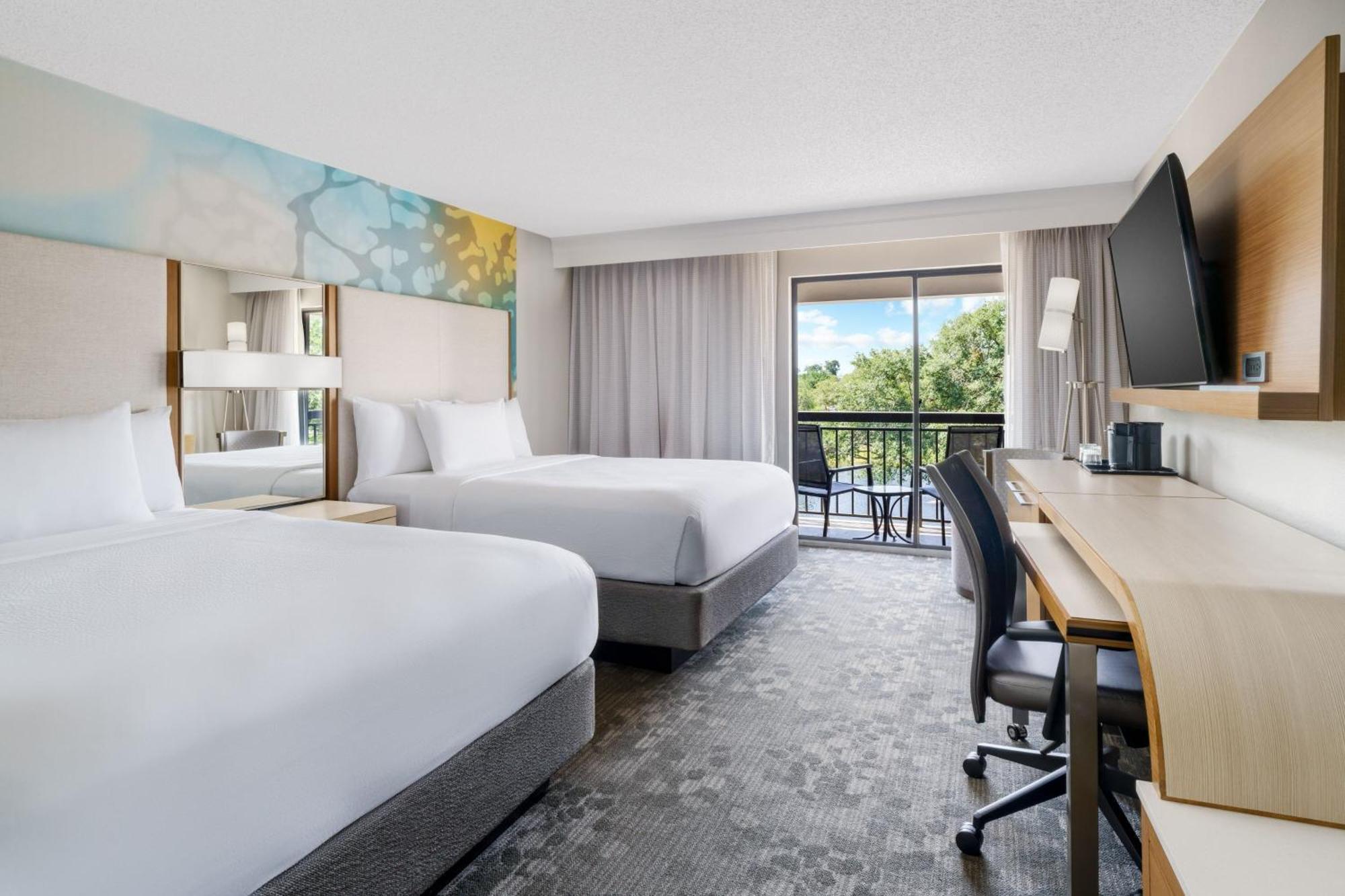 Courtyard By Marriott Orlando Lake Buena Vista At Vista Centre Exteriör bild